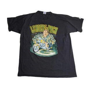 Vintage Starter Green Bay‎ Packers Leader of The Pack Mike Holmgren Shirt Large